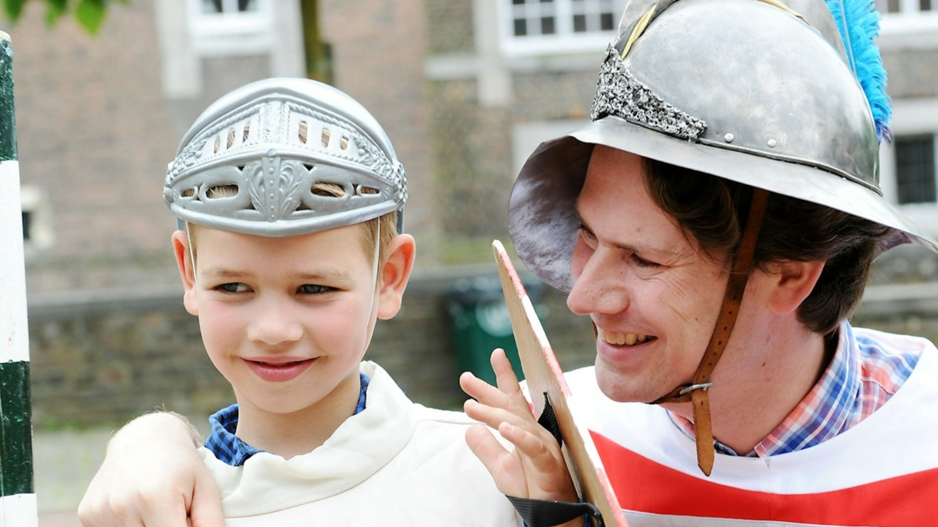 Exciting treasure hunts await parents and kids inside the ancient castle