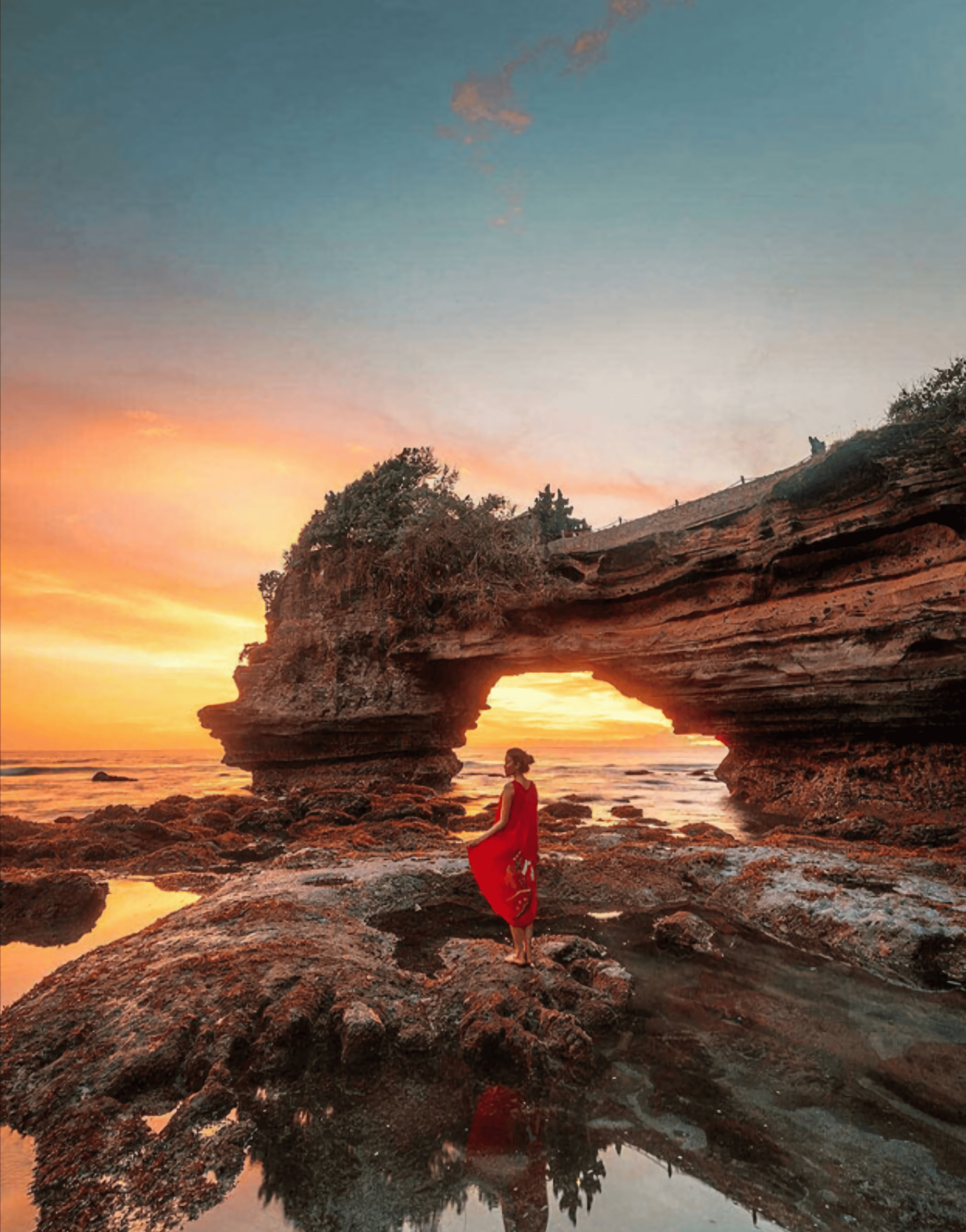 Kuta Tanah Lot Sunset & Kecak Dance Private Day Tour