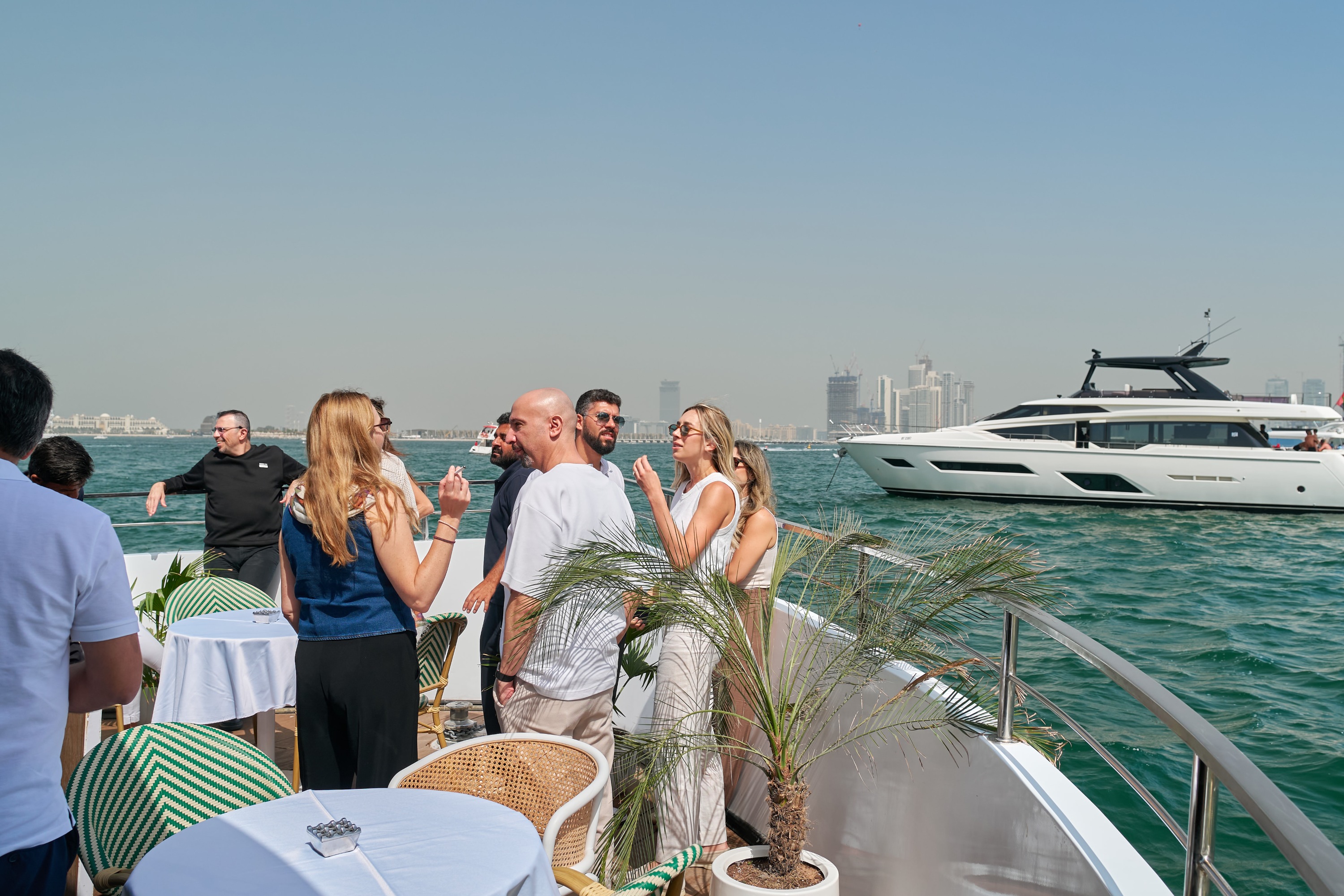 Noble Luxury Dinner Cruise at Dubai Marina with Michelin Chef Menu