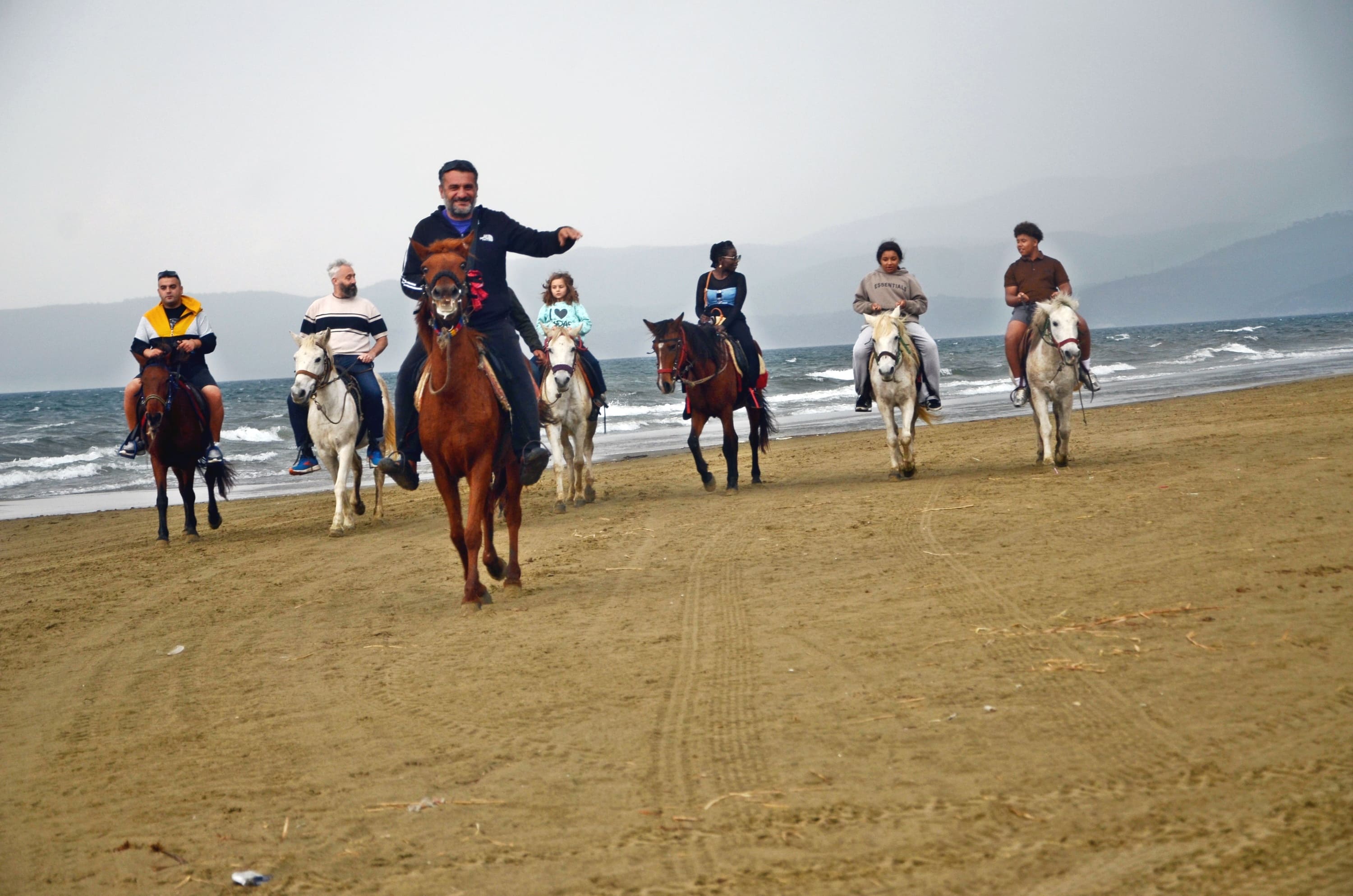 Take your horse for a gentle walk along the sandy Kusadasi beach.