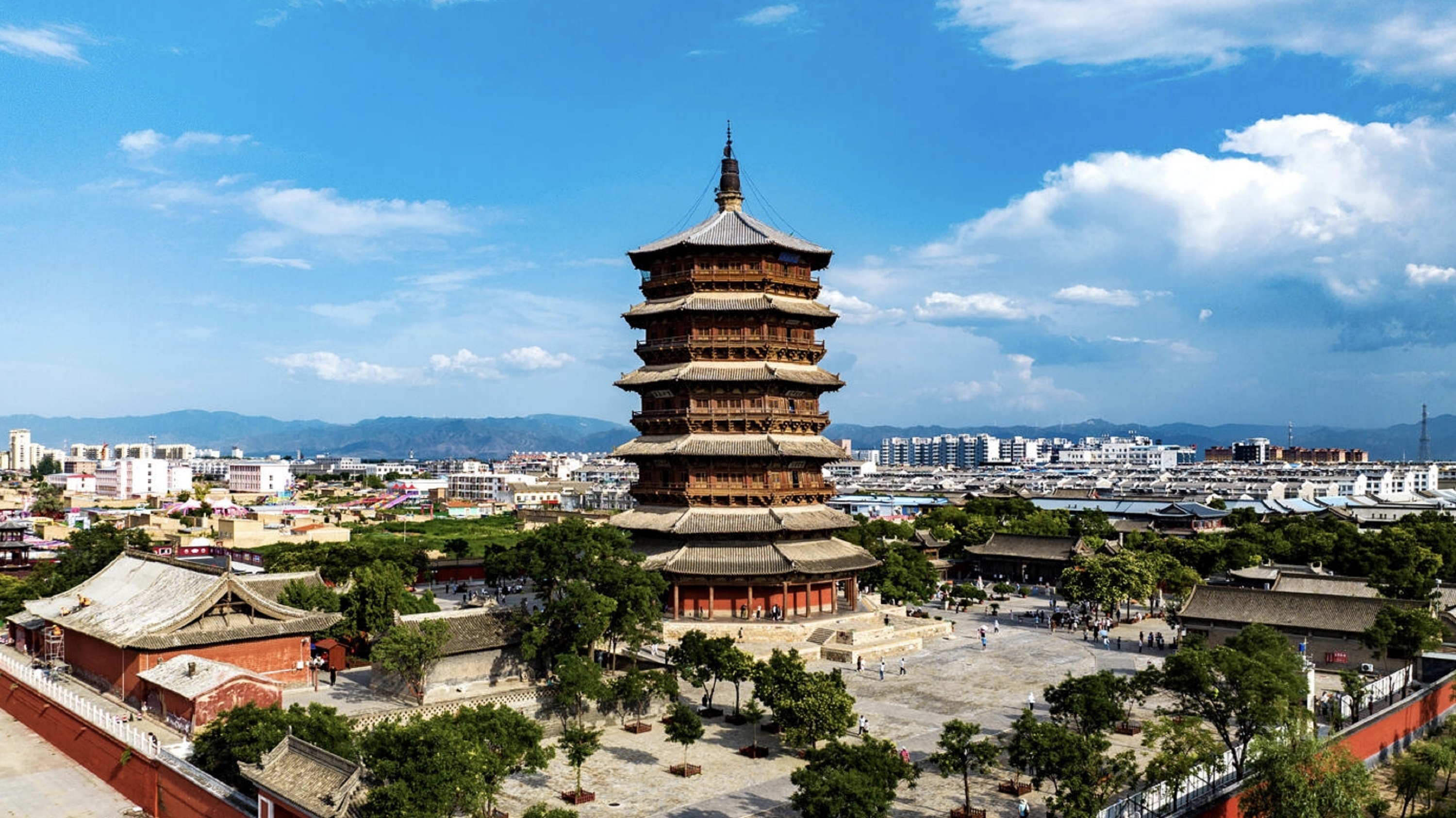 One-day tour of Datong Wooden Pagoda and Hanging Temple