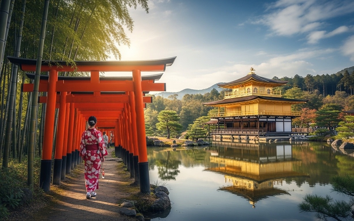 Kyoto 4 Iconic Sights Full-Day Private Tour