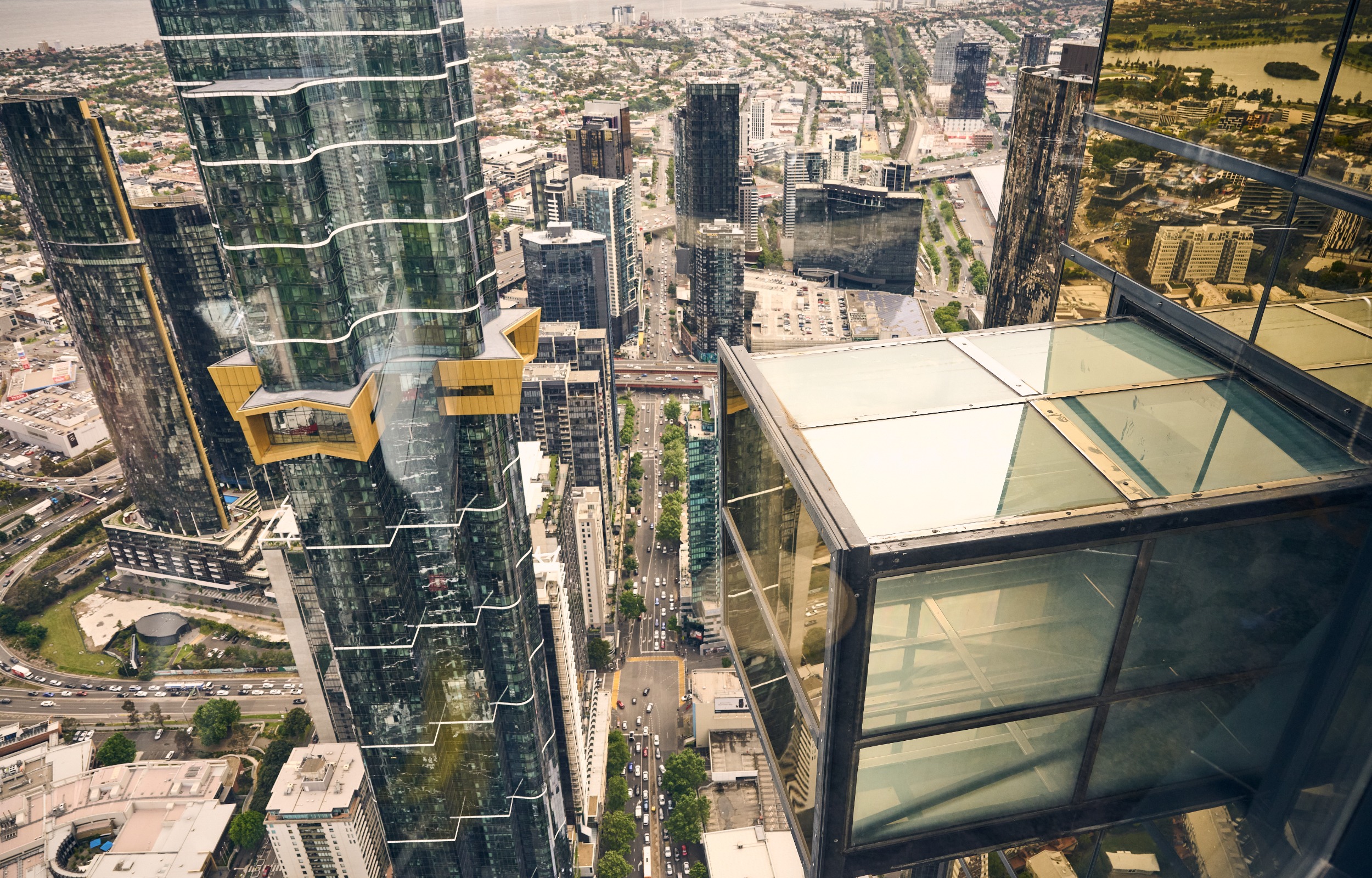 285 meters above the ground