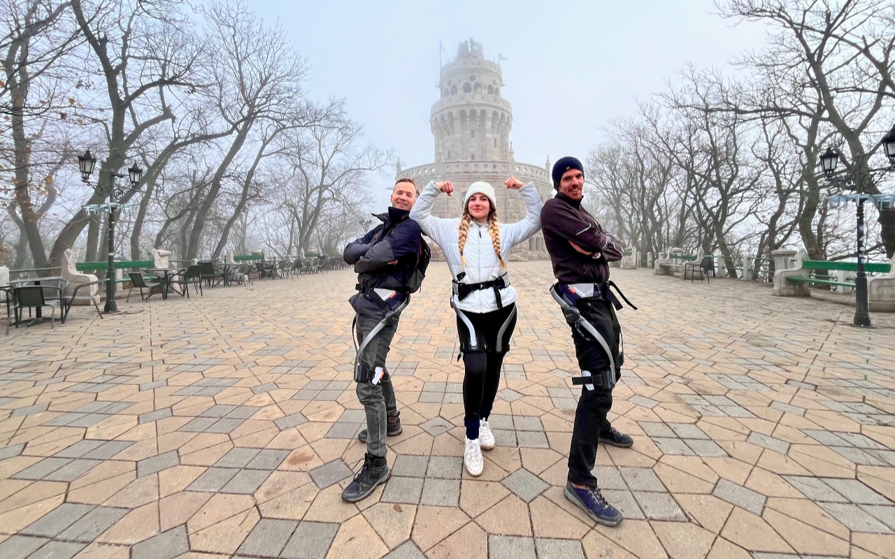 Budapest Powered Exoskeleton Nature Hike