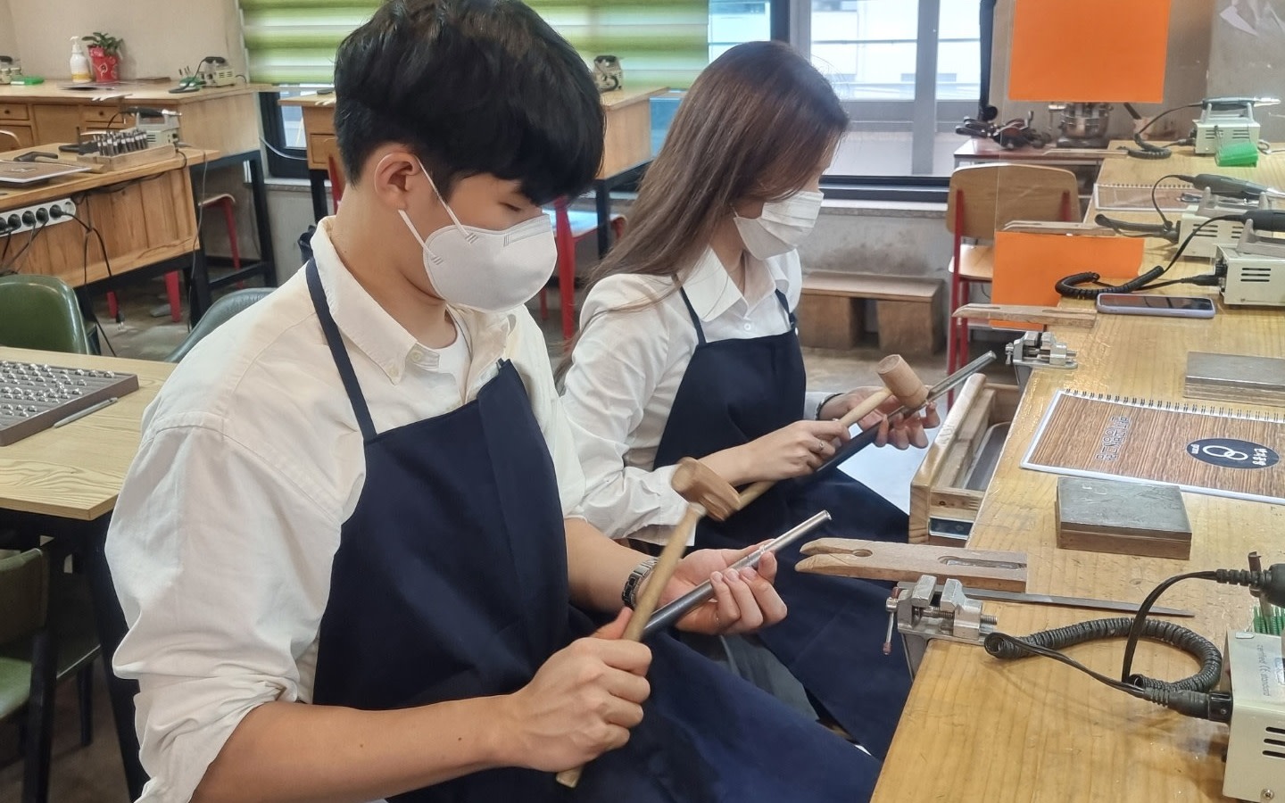 Seoul Gangnam Silver Ring Making Experience