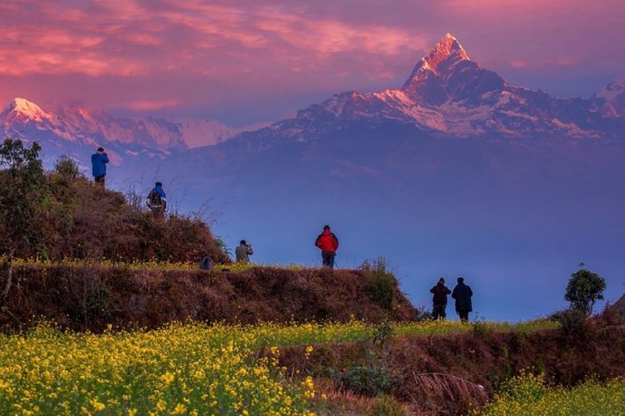 喜马拉雅山Sarangkot3小时日出之旅