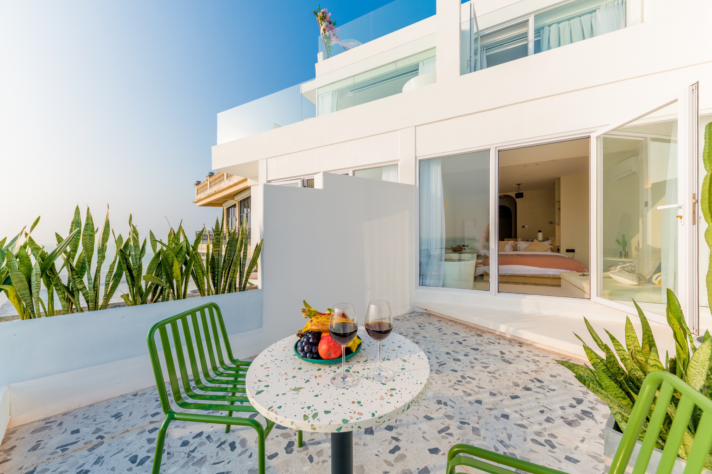 Building B·Qiyun Sea View Terrace Queen Room