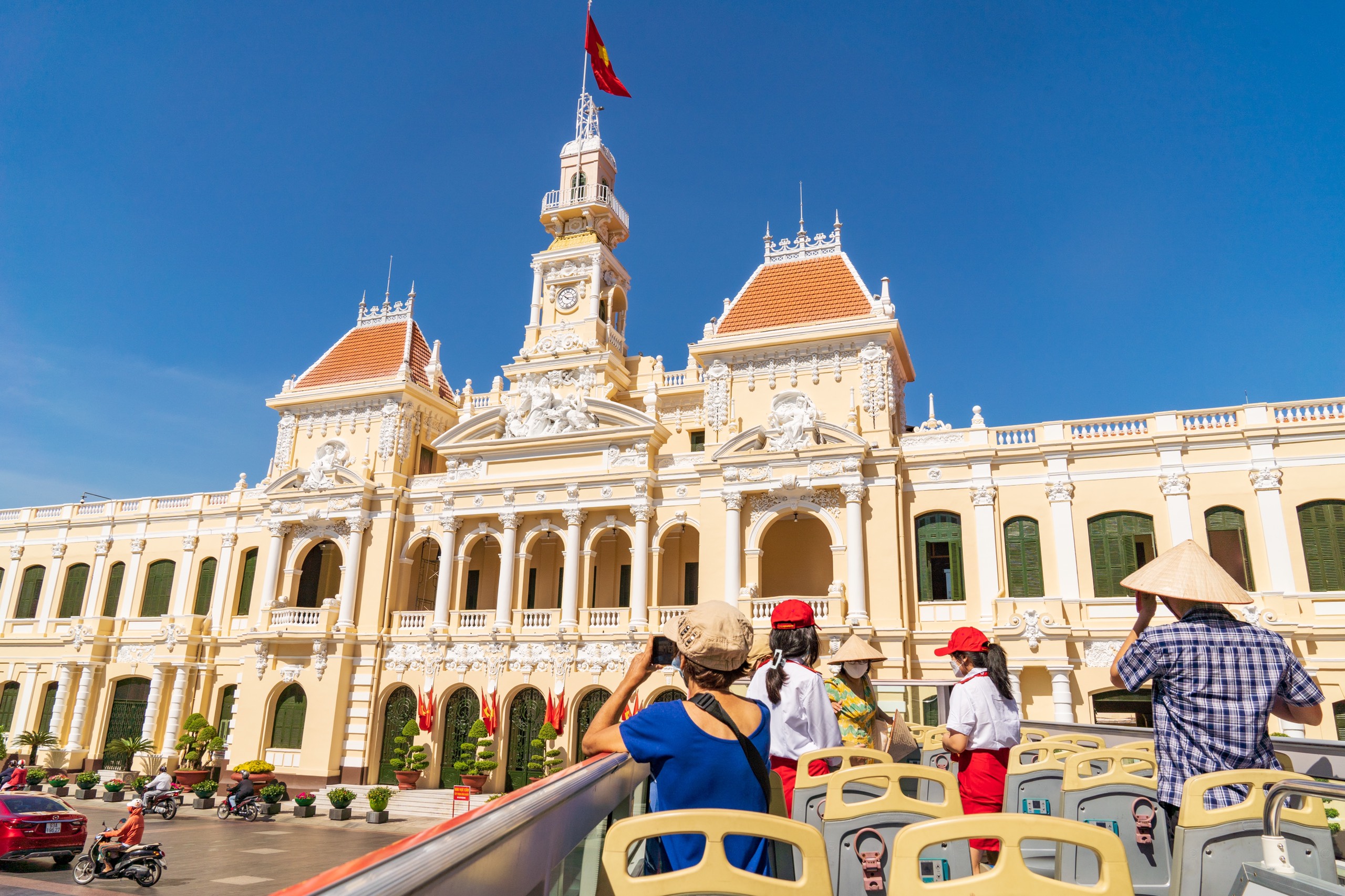 胡志明市雙層觀光巴士票（Vietnam Sightseeing 提供）