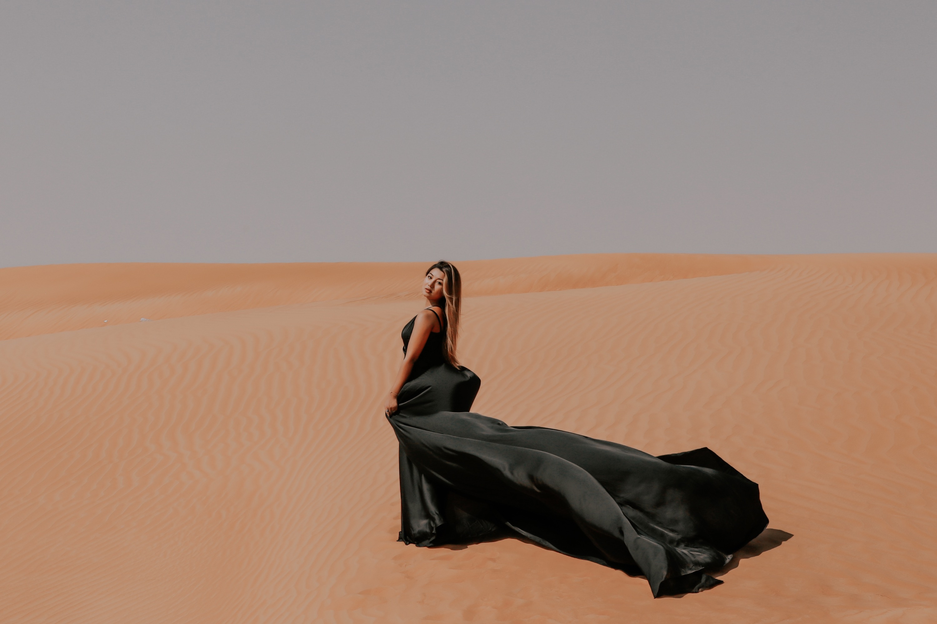 Dubai: Flying Dress Photography and Dune Drive Trip