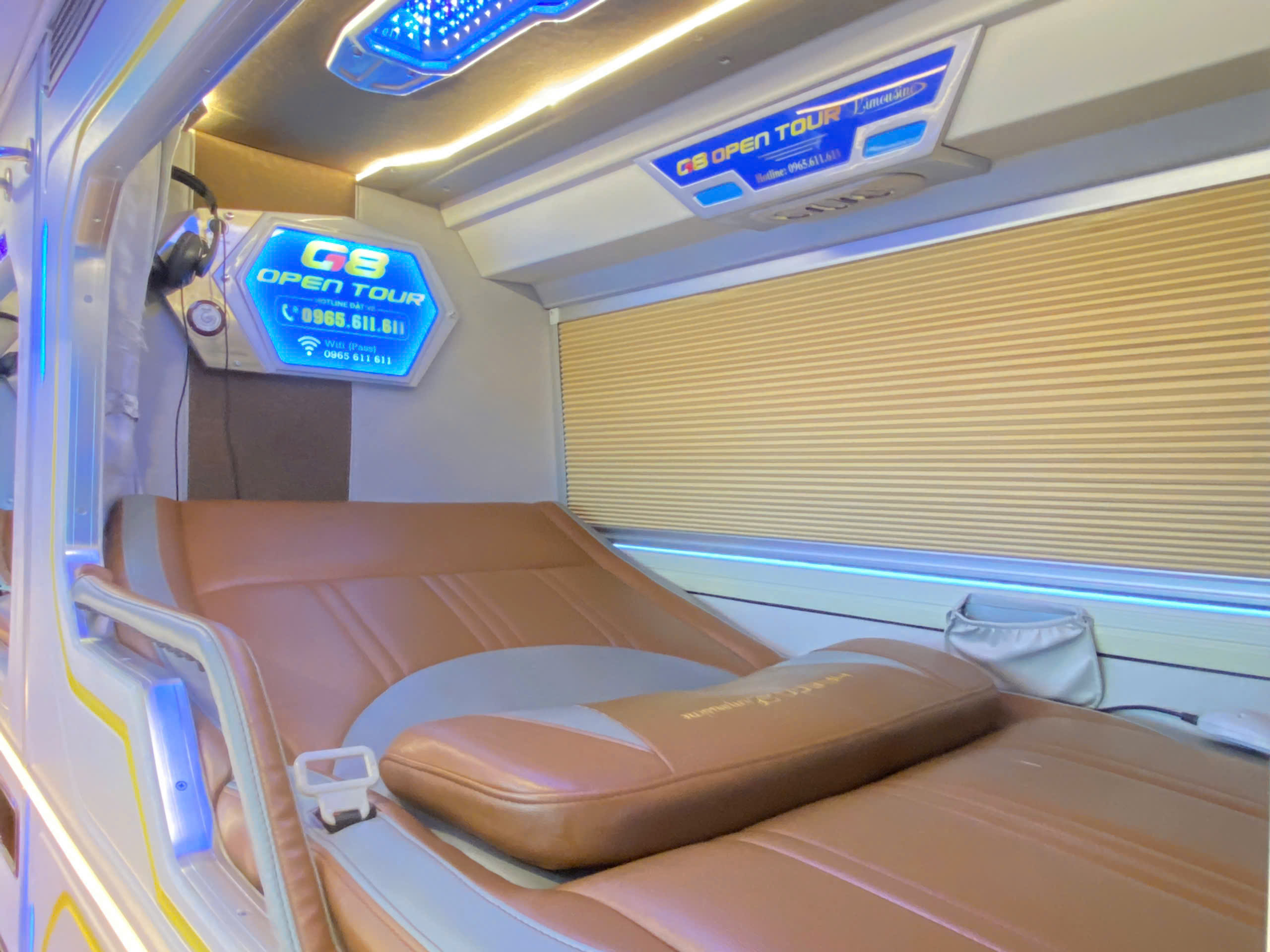 寧平 - 峴港／會安臥鋪巴士（G8 Open Tour）