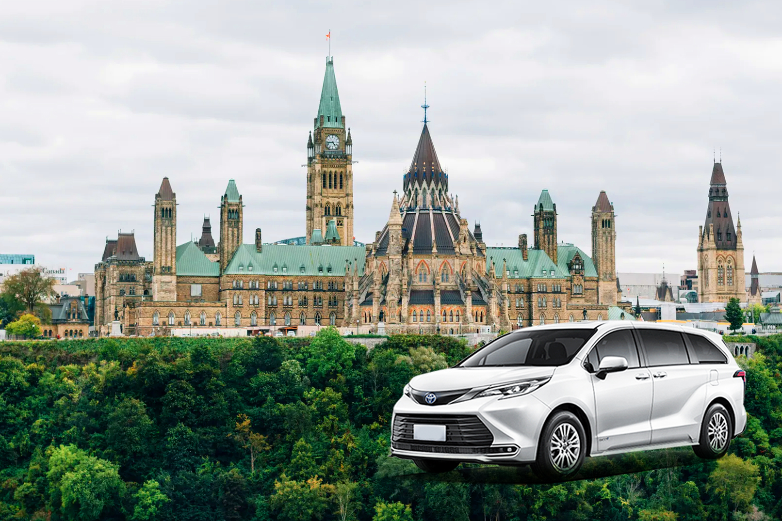 Montreal Round Trip | Ottawa Downtown Parliament Hill + Notre Dame Cathedral + Byward Market + National Gallery of Canada Classic One-Day Private Customized Tour