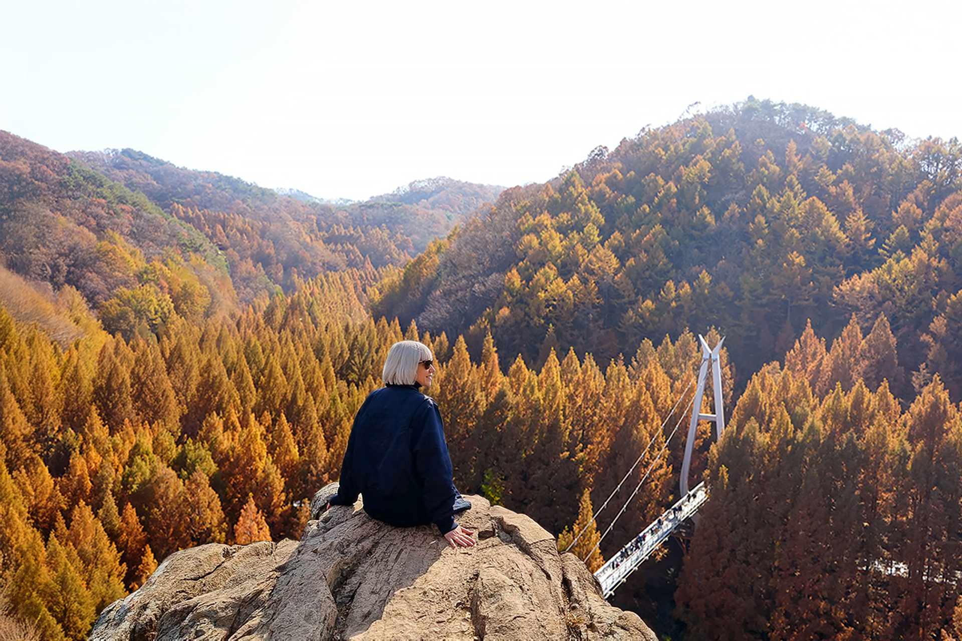 private tour optional - Jangtaesan Mountain (autumn)