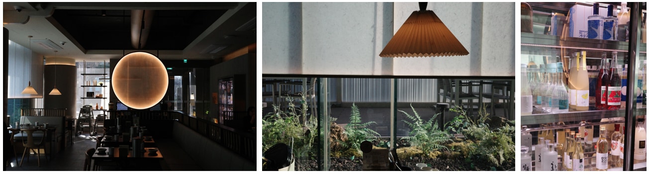 Venue - Jeiljemyeonso This is a Korean dining space that combines traditional elements with a concept that appeals to all generations, offering a new culinary experience unlike anything found in typical myeon(noodle) restaurants.  Dishes, drinks, and atmo