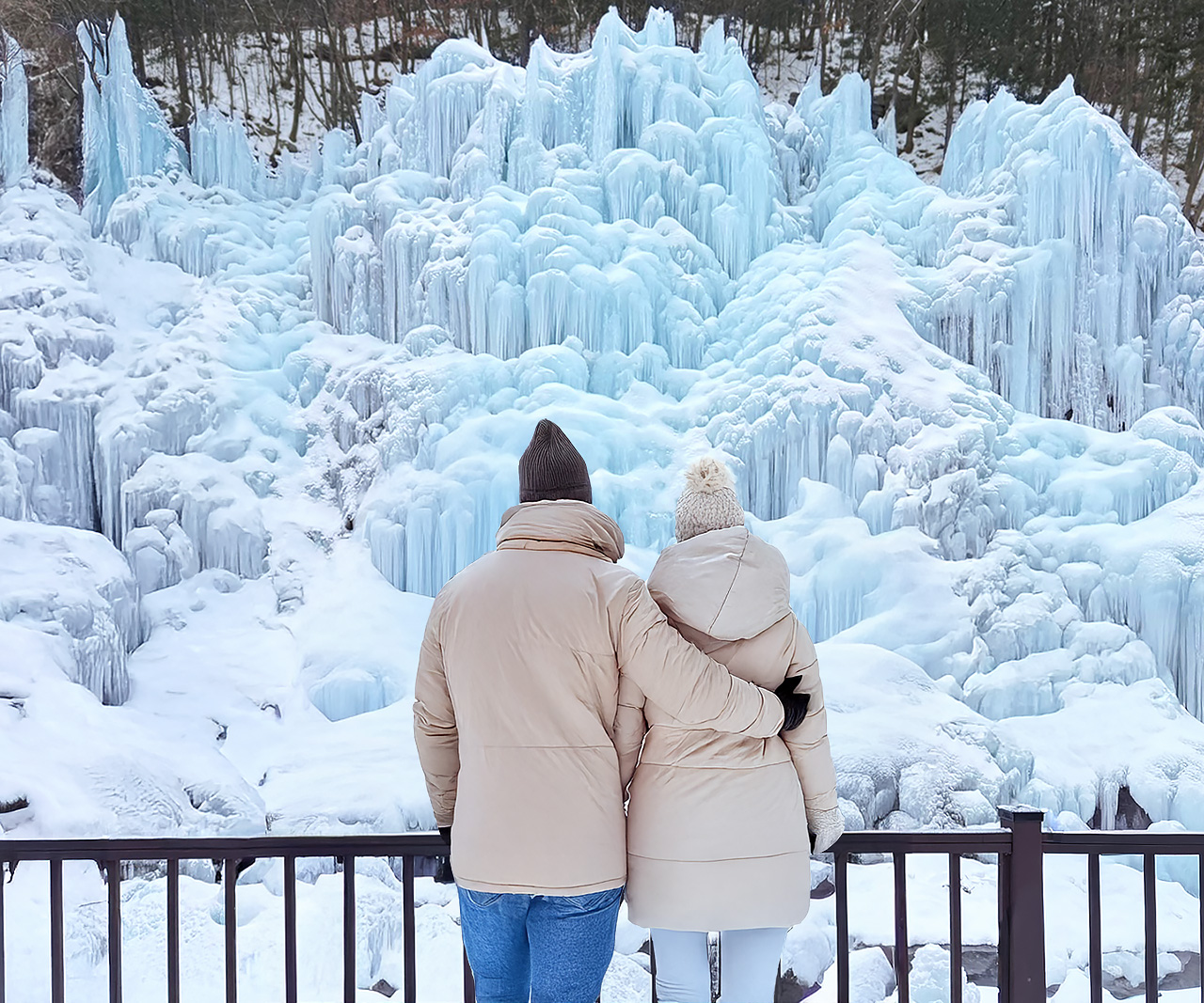 在魚飛冰谷，在季節的浪漫氛圍中，創造難忘的回憶。