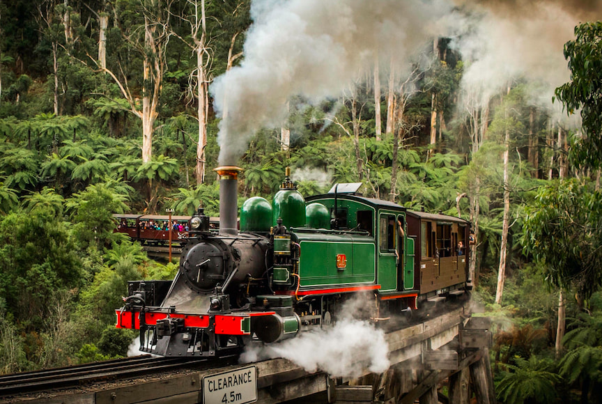 普芬比利蒸汽火車 & 菲利浦島企鵝遊行一日遊 (Puffing Billy Steam Train & Penguin Parade Day Tour)