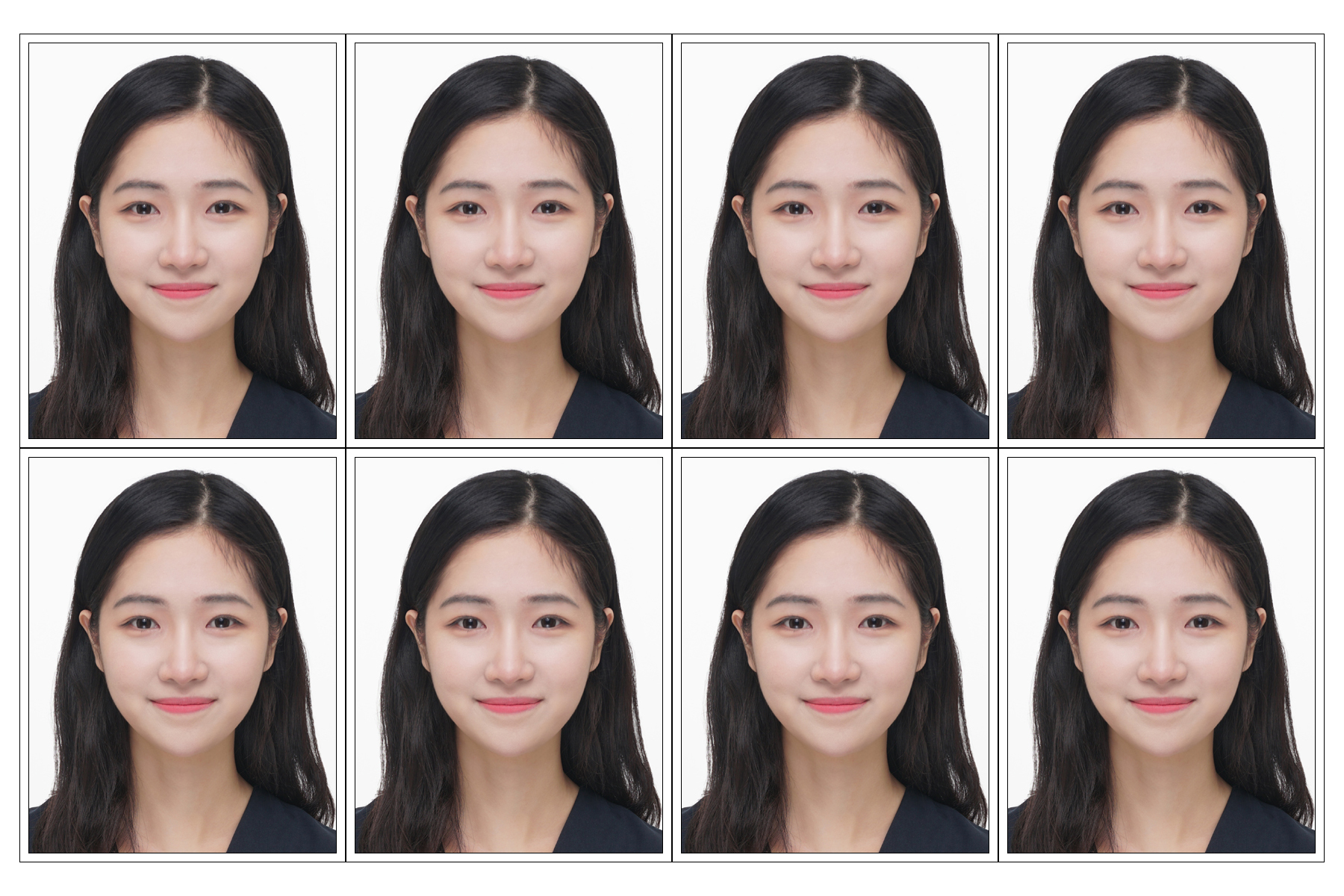 我們將為您提供8張證件照(尺寸為3.5公分X4.5公分) 我們將為您提供8張證件照(尺寸為3.5公分X4.5公分)