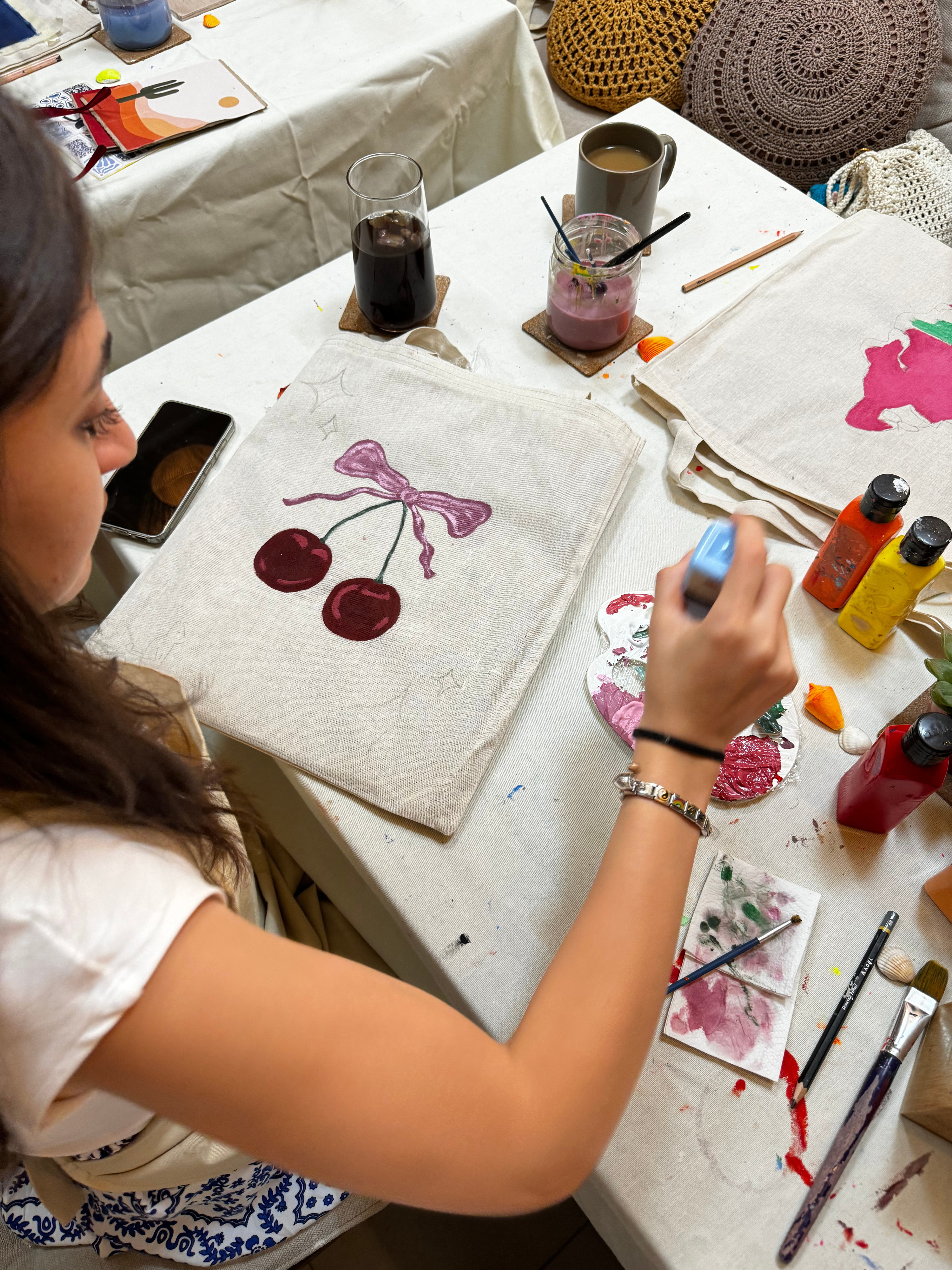 Antalya: Tote Bag Painting Workshop - Carry Your Own Art
