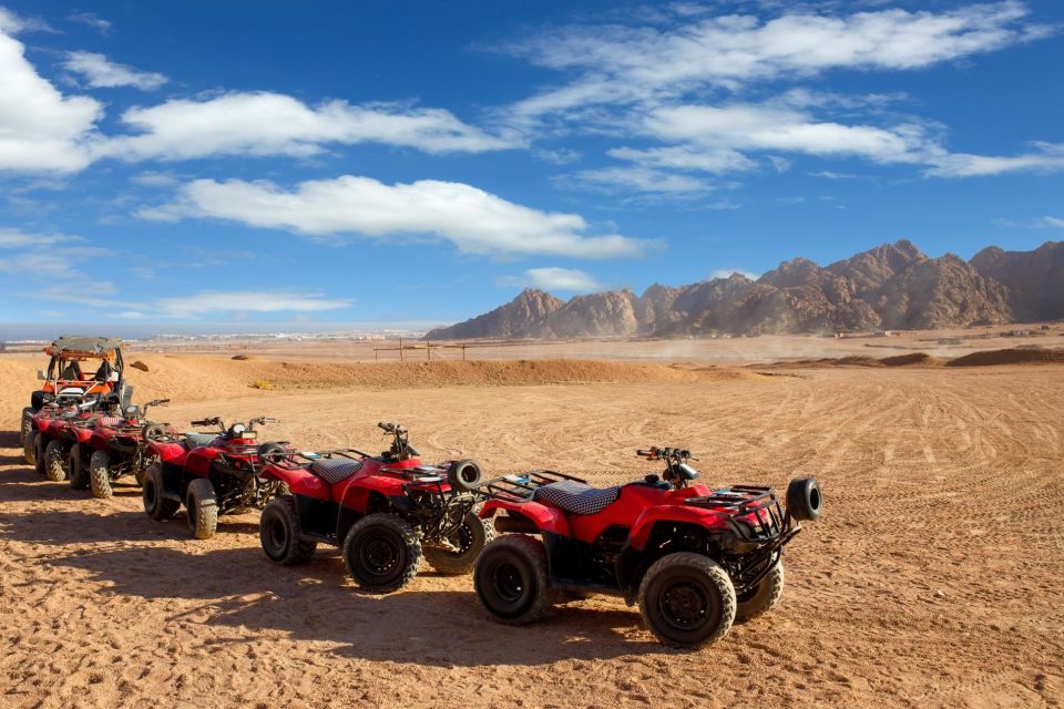沙姆沙伊赫：ATV 四輪摩托車 & 私人快艇冒險
