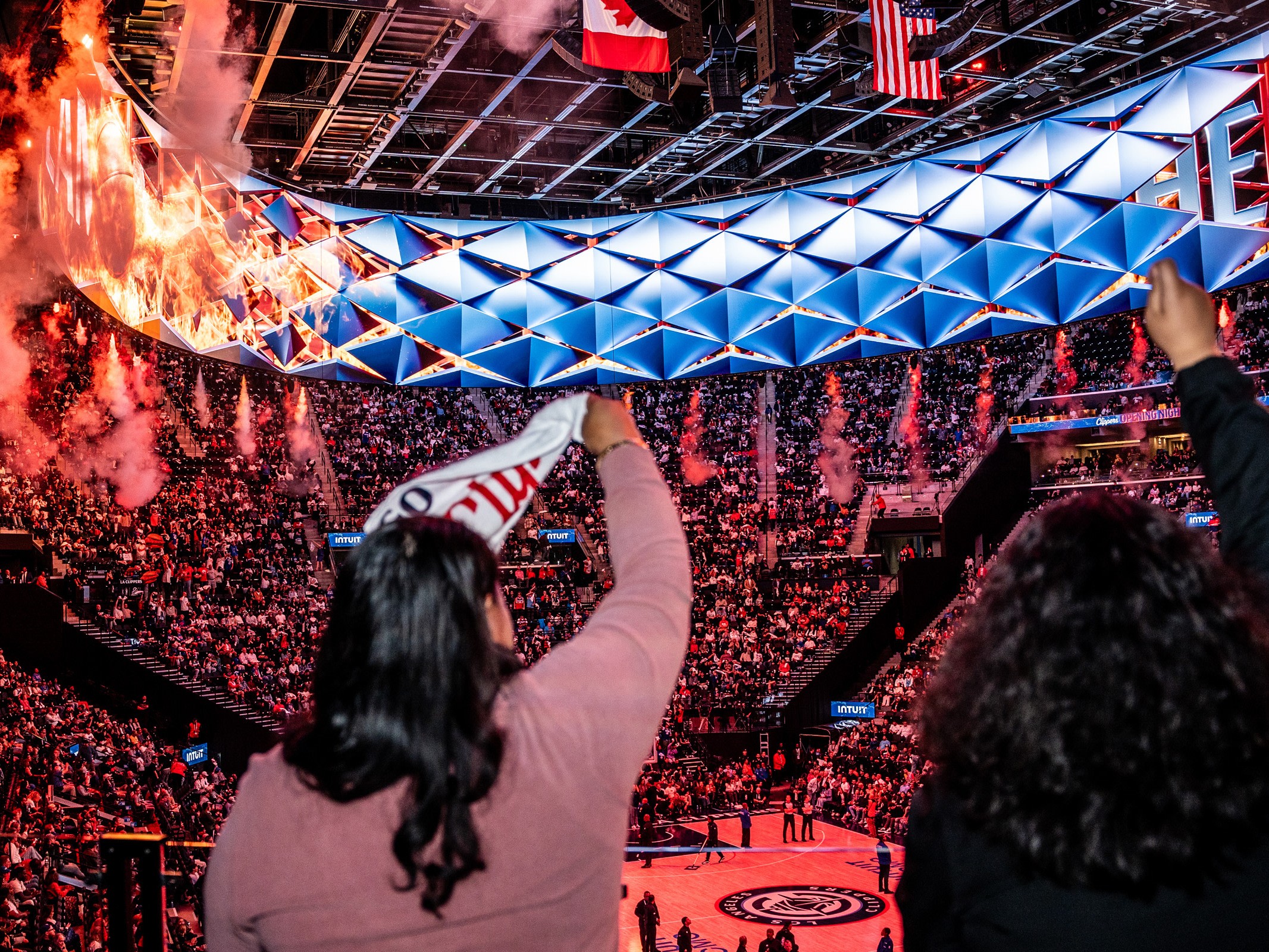 LA Clippers Basketball Game at Intuit Dome