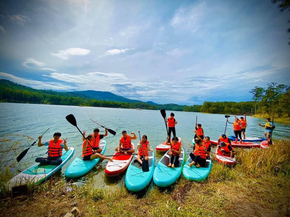 大叻泉林湖 SUP 半日遊