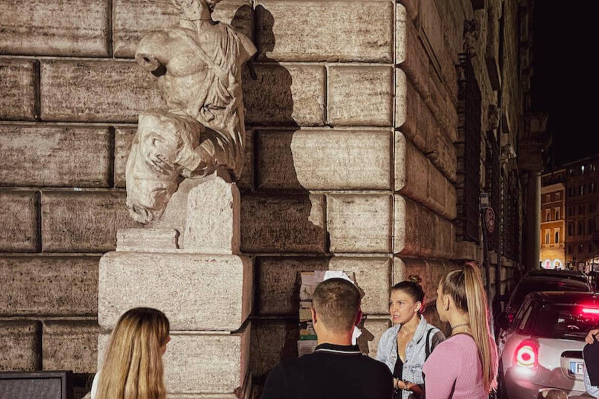 Rome City, Pantheon, and Trevi Fountain Night Tour 