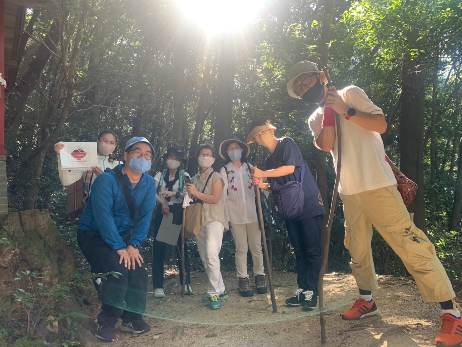 廣島早晨徒步之旅 & 露天茶道