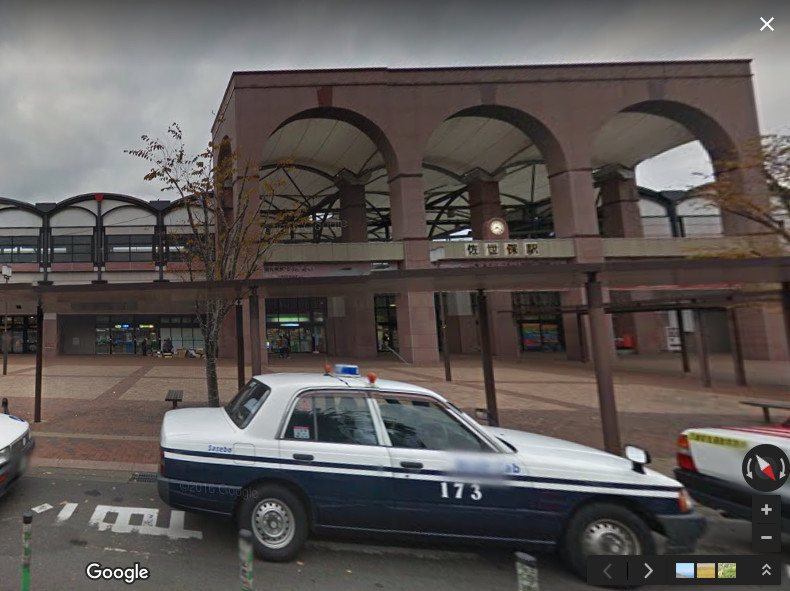 JR Sasebo Station East Exit