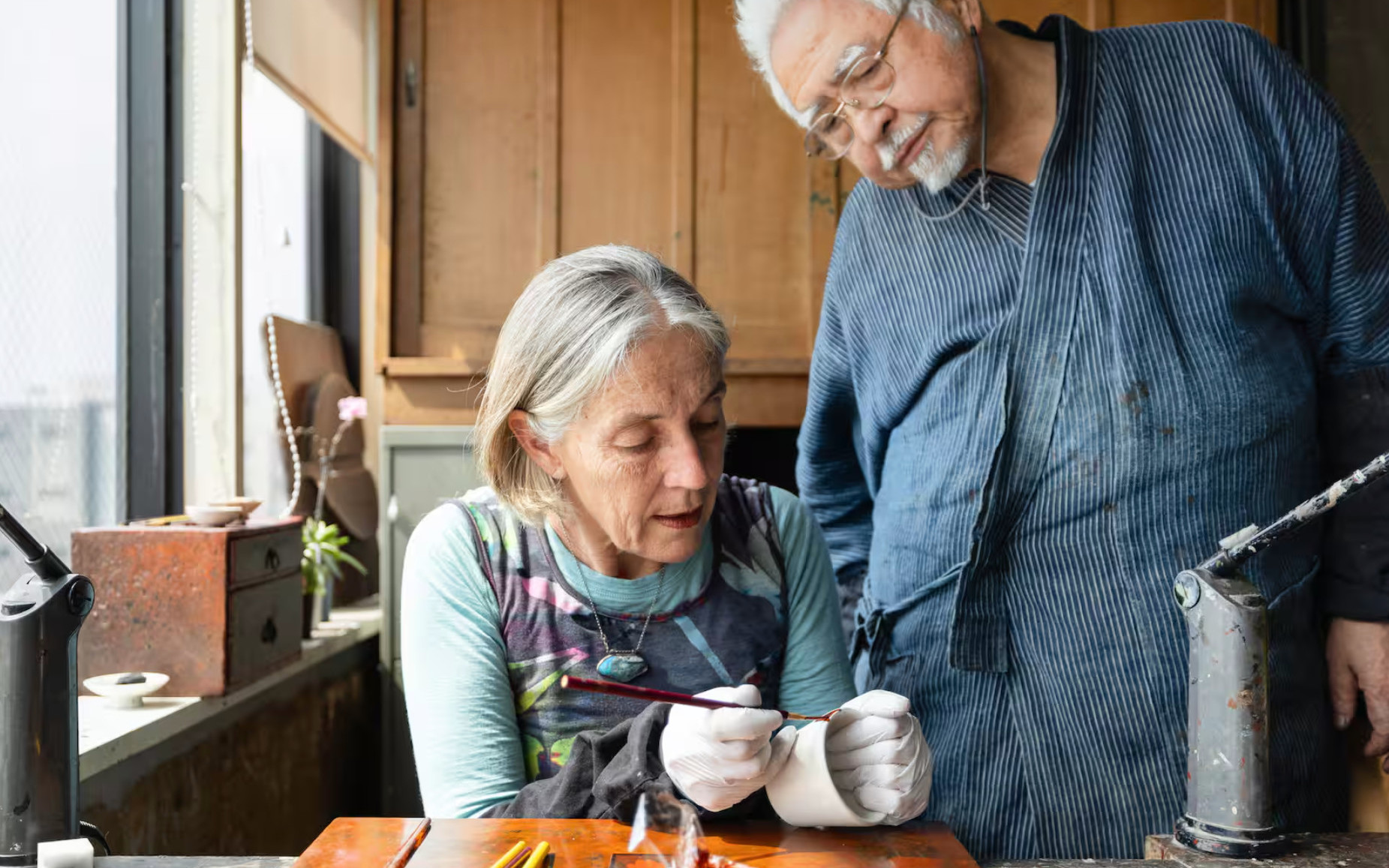Traditional Kintsugi & Tea Ceremony with award-winning artist