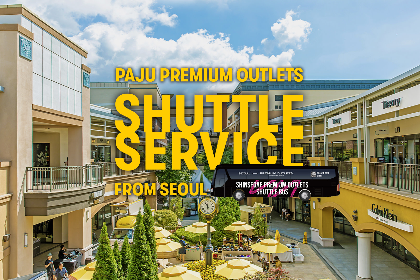 [Limited B1G1 Promotion & Foreign Visitor Exclusive Perks] Paju Premium Outlets Shuttle Bus from Seoul