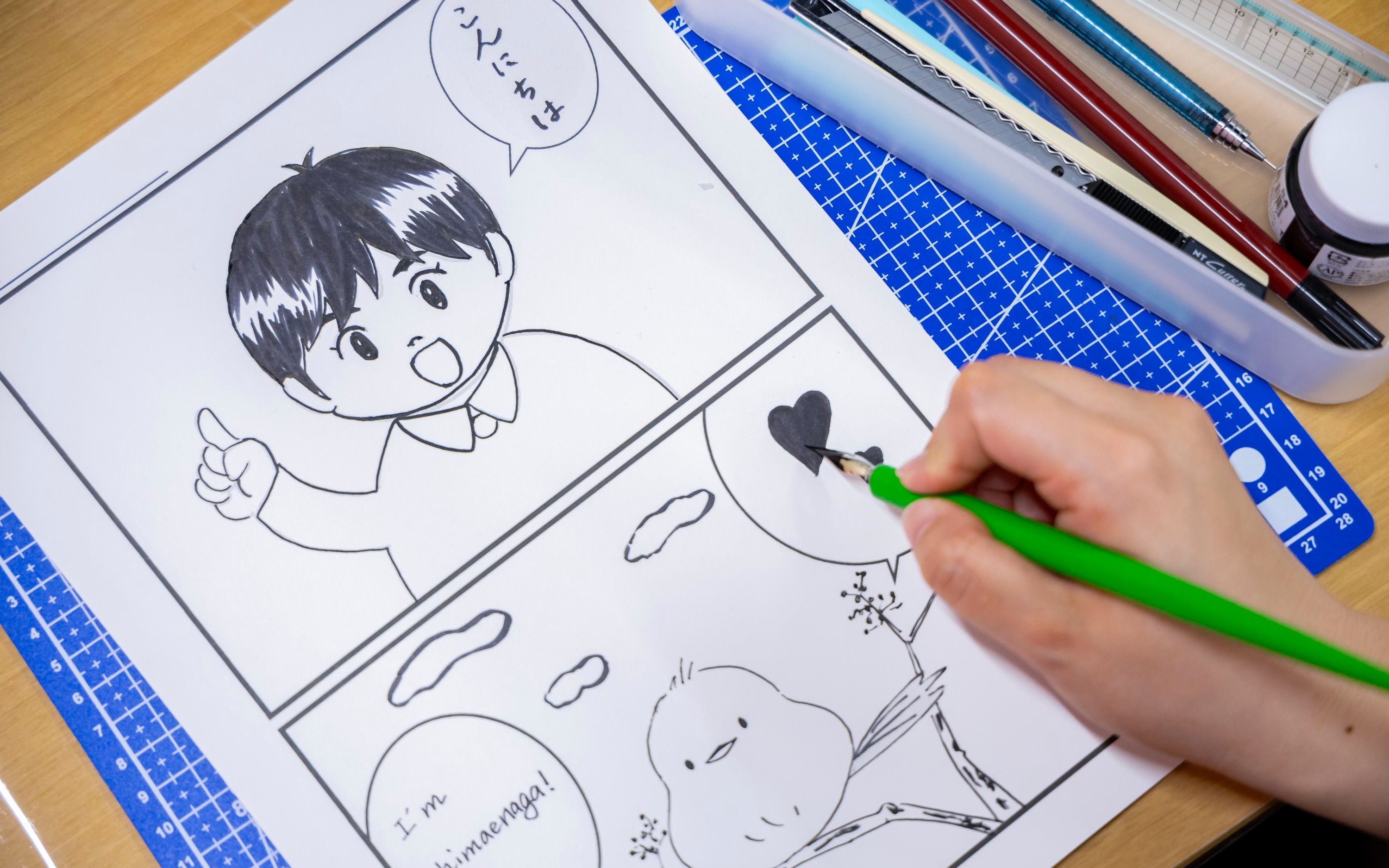 Tokyo: Manga artist supervision, manga experience in Ginza