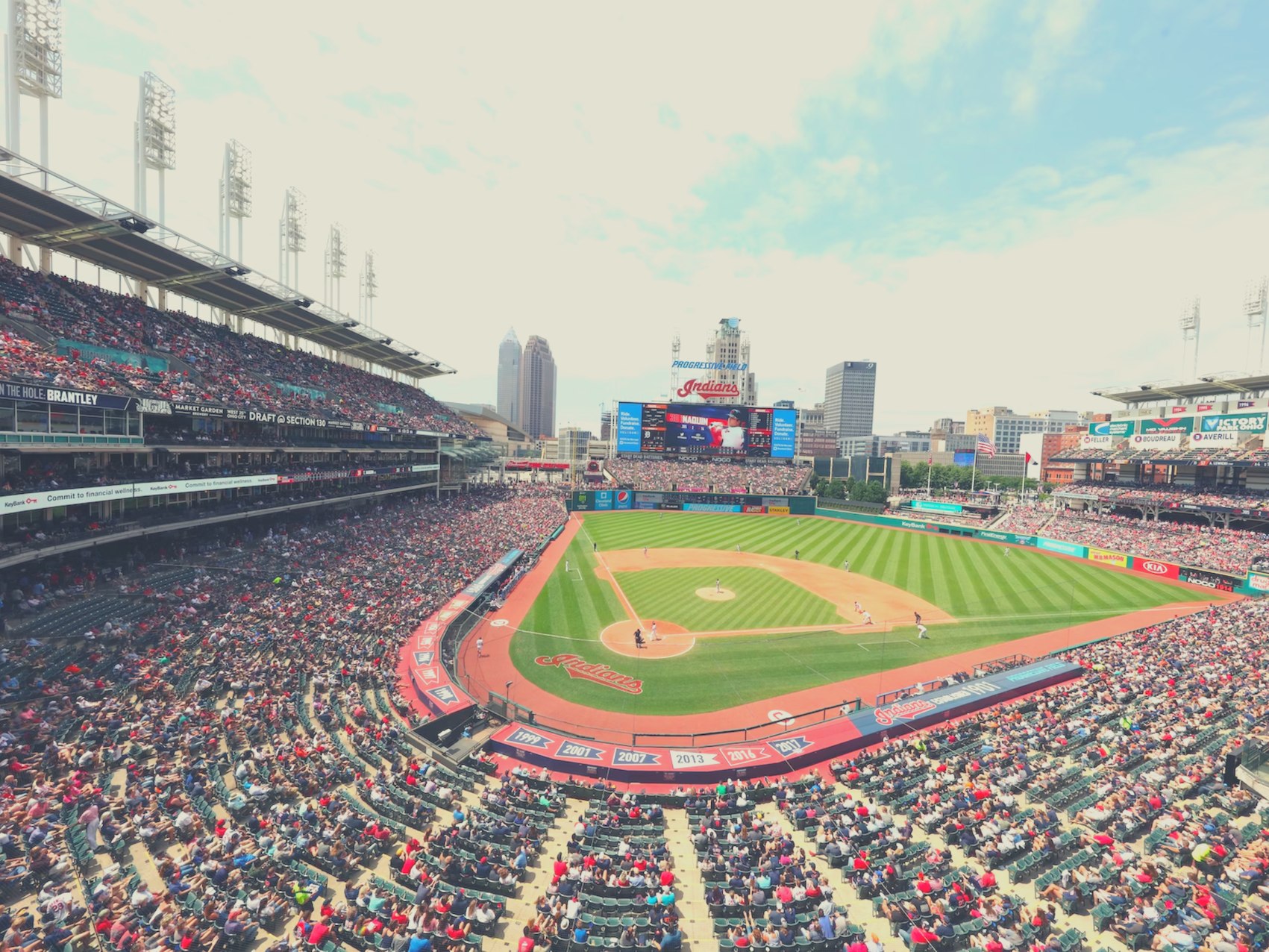克里夫蘭守護者隊棒球比賽（Progressive Field 球場）