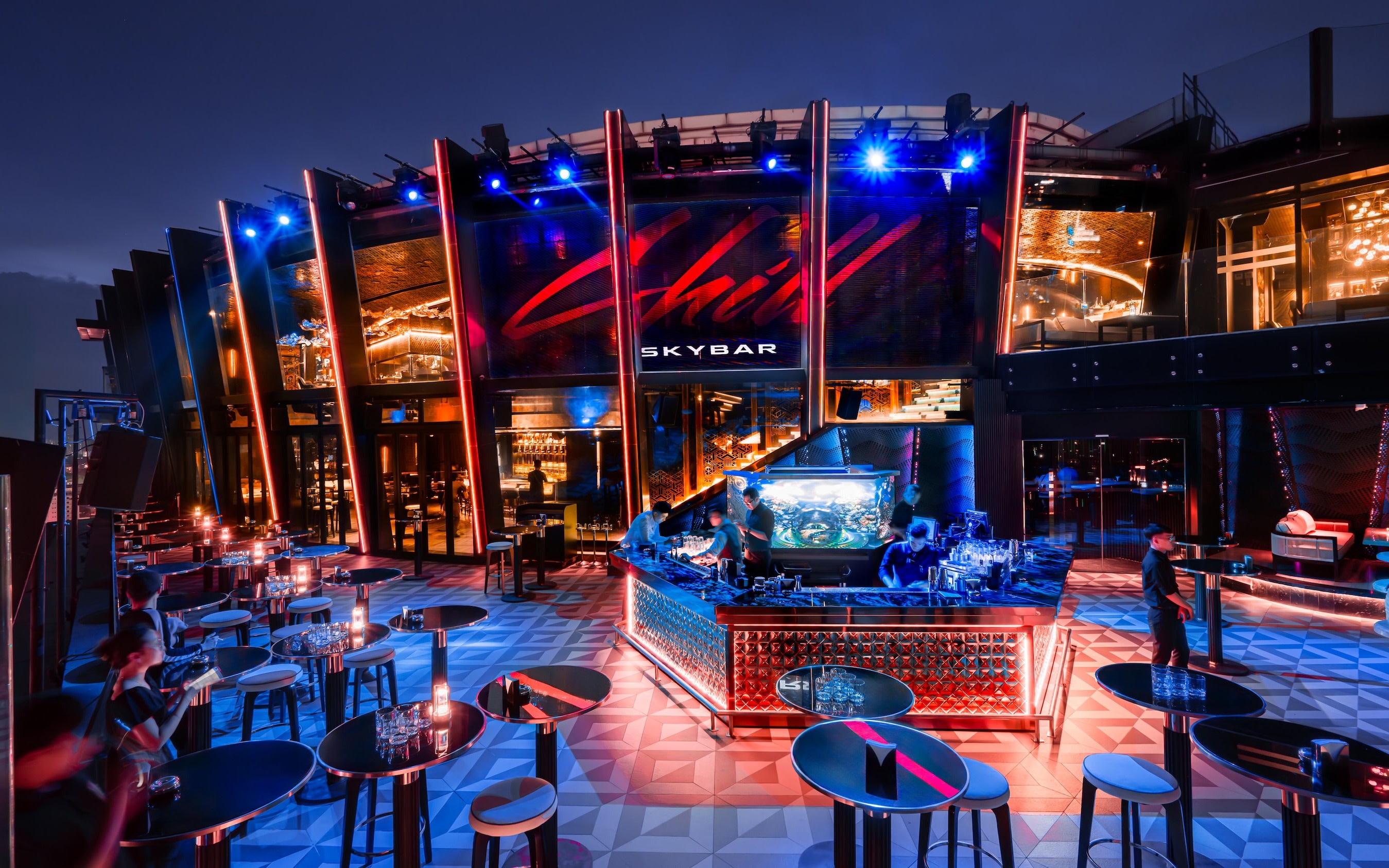 Chill Skybar: Rooftop Dining, Drinks & Dance - All-in-One in Saigon