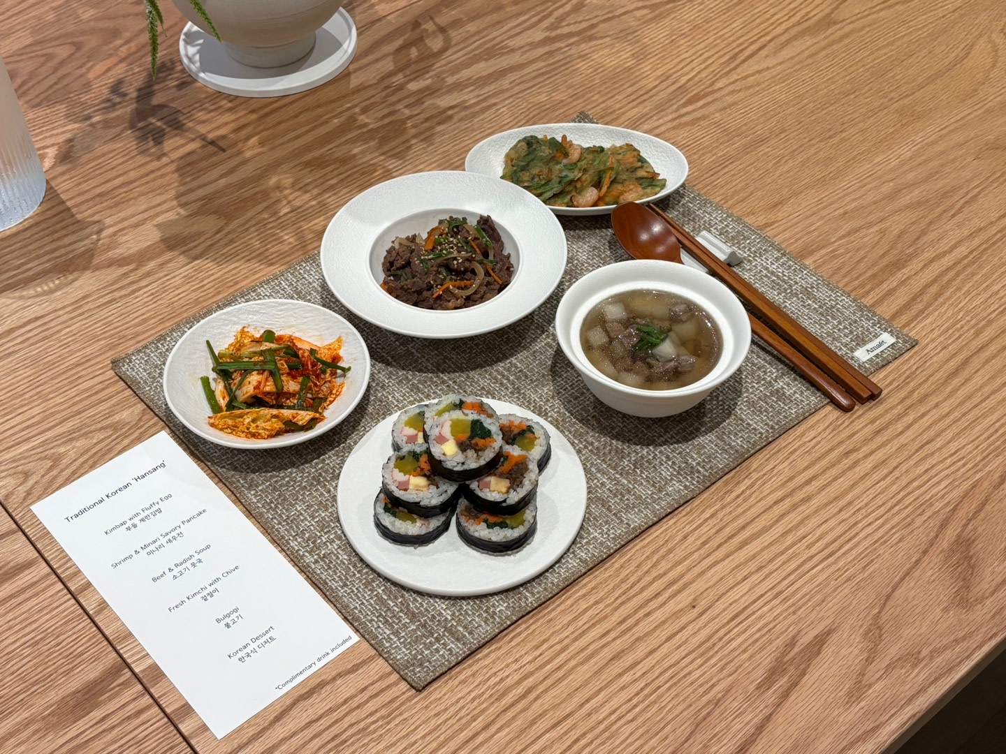 Korean Cooking Class with a Culinary Competition Chef
