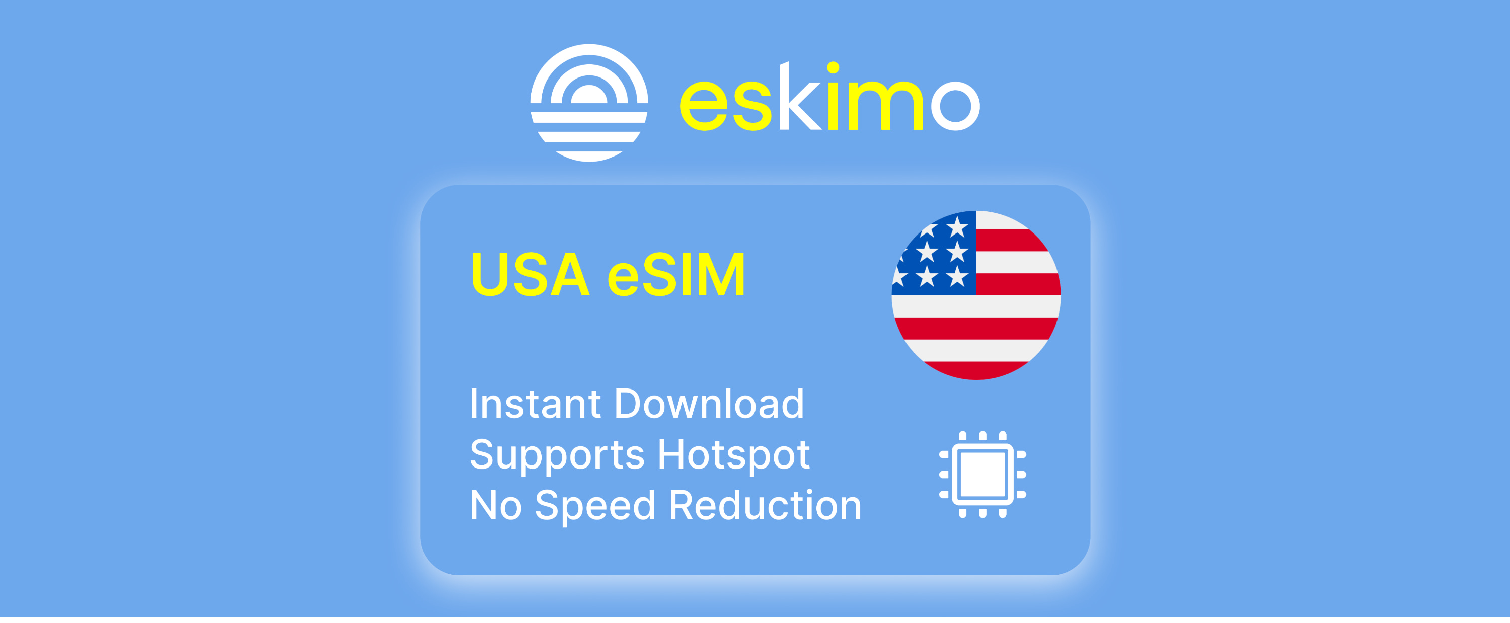 美國 eSIM 卡（Eskimo 提供）