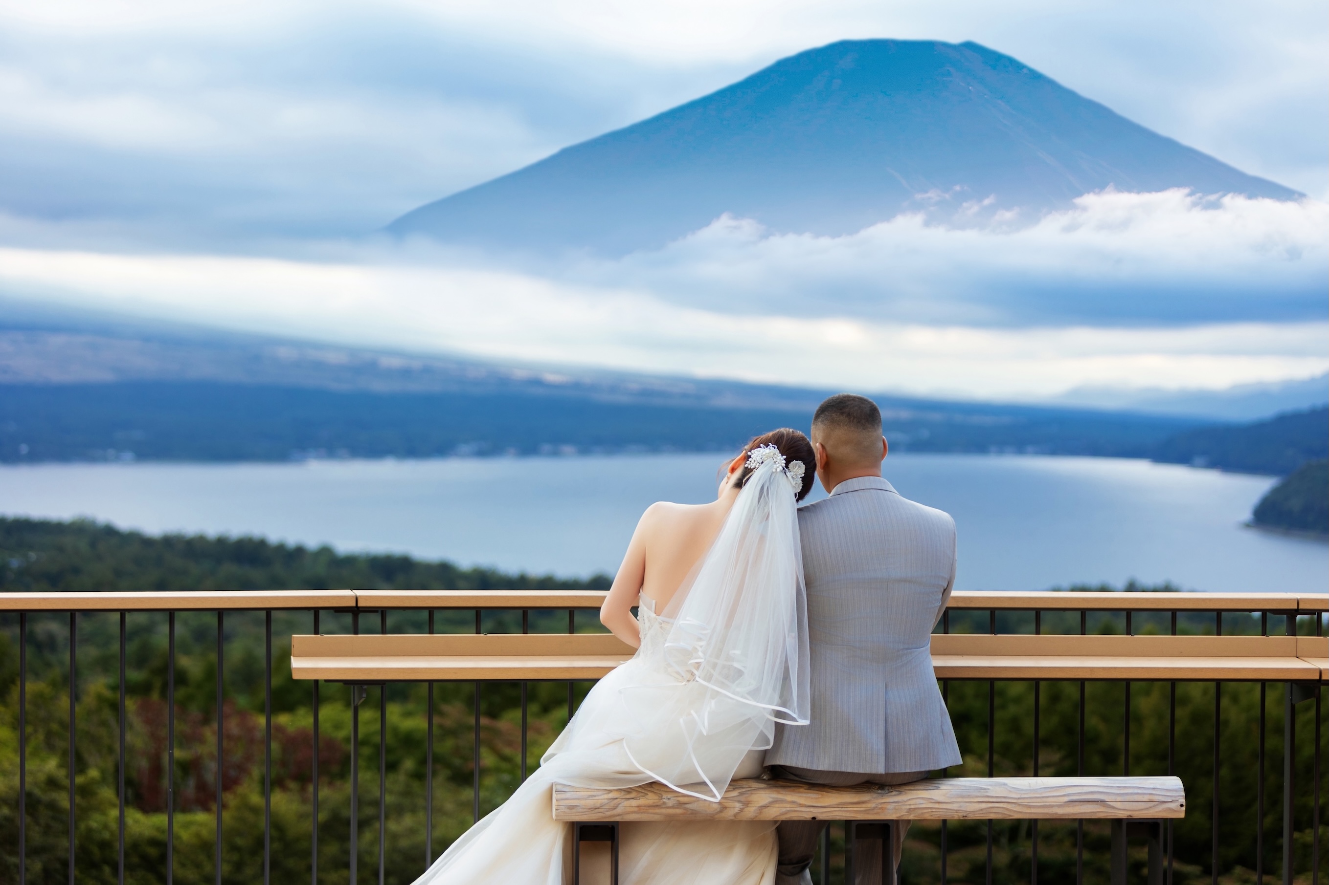 展望台：在高處平視富士山，美麗景色盡收眼底