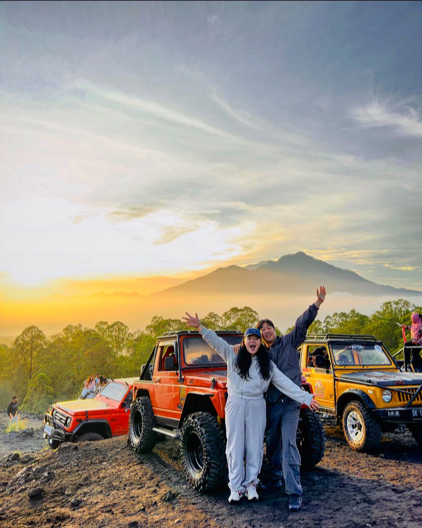 峇里島金塔馬尼 Pinggan 村日出 4WD 吉普車之旅