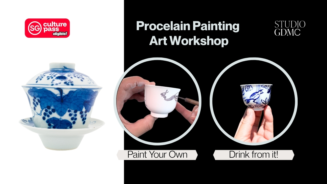 Porcelain Painting Pottery Workshop