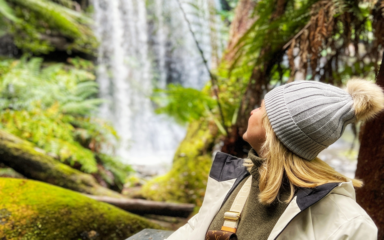 Experiencing the refreshing mist and breathtaking beauty of this hidden paradise