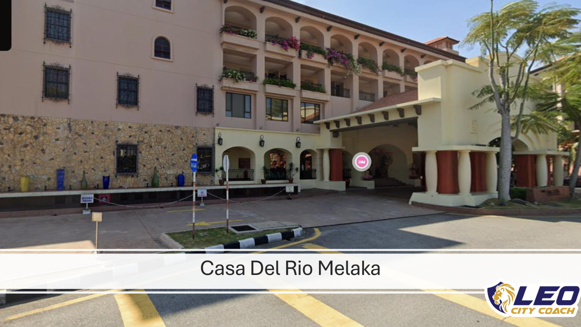 Casa Del Rio pick-up point