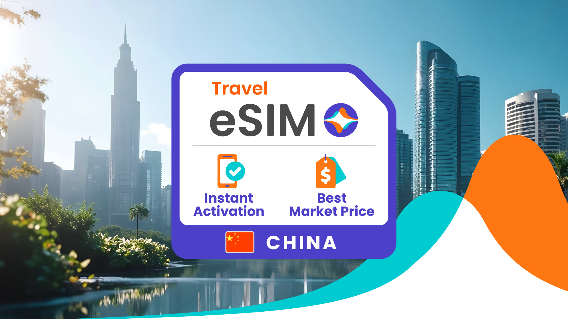 Klook eSIM 中國 5G 上網吃到飽 | 中國移動