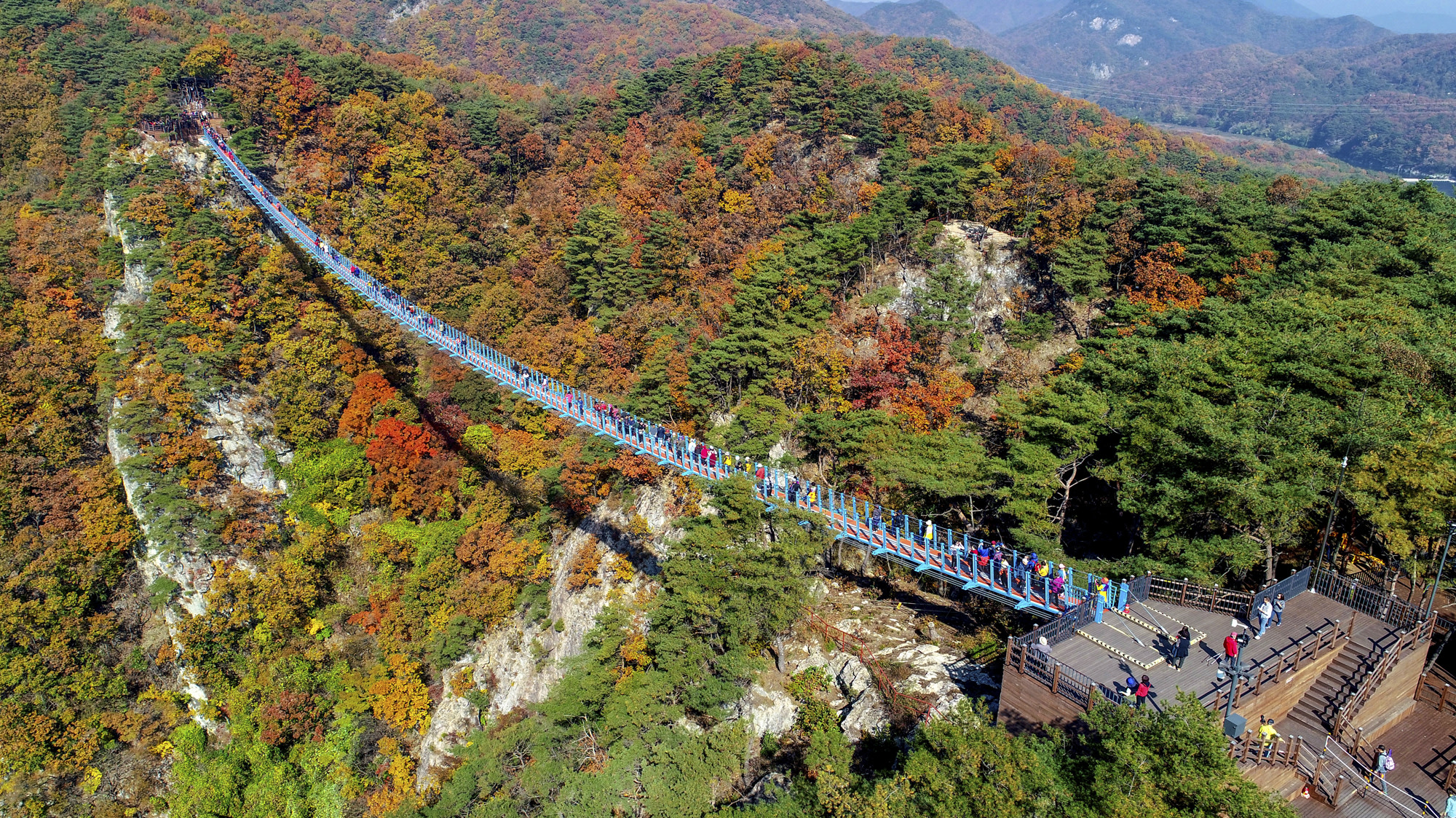 Pyeongchang Samyang Roundhill & Sogeumsan Suspension Bridge Tour