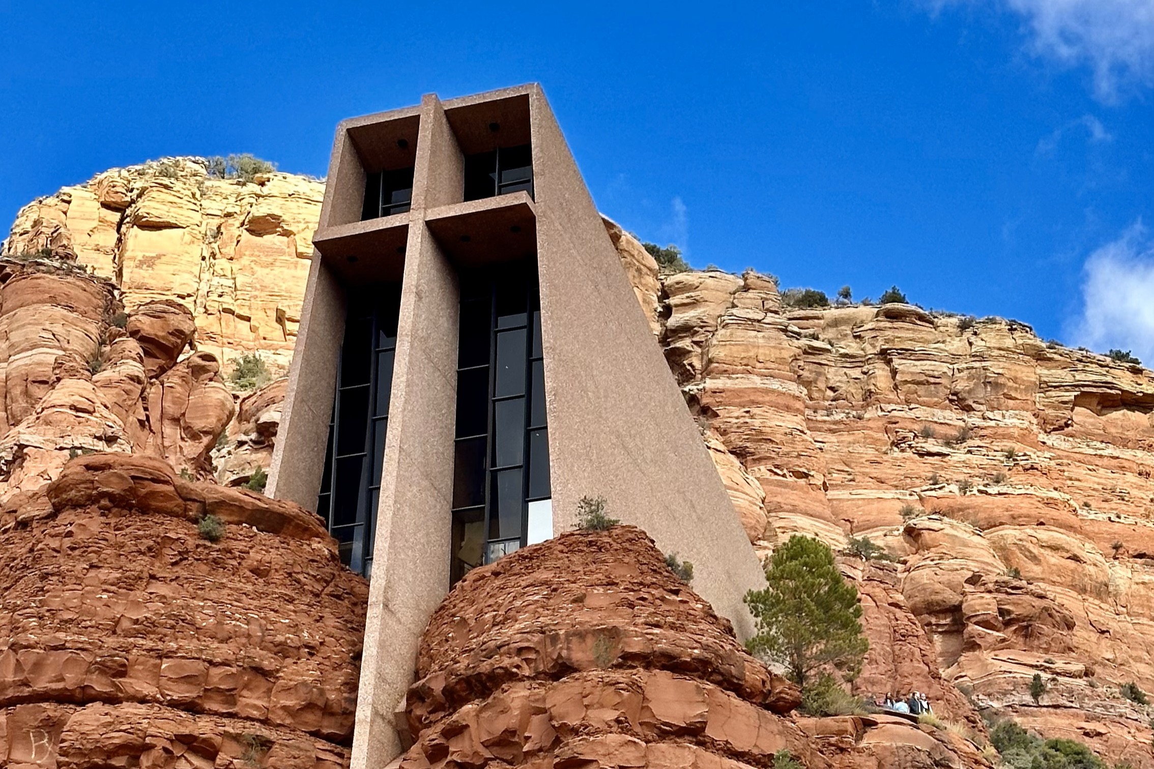 Discover the breathtaking Chapel of the Holy Cross nestled among Sedona's iconic red rocks