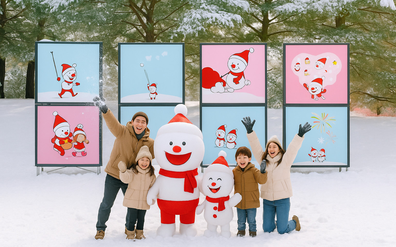 Vivaldi Park-Snowyland/ Nami / Alpaca/ Strawberry Picking