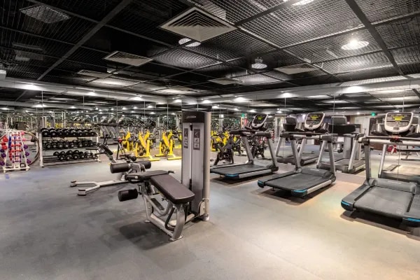Hotel gym display picture