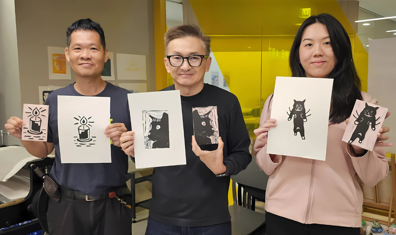 Linocut Printmaking Workshop By We Art