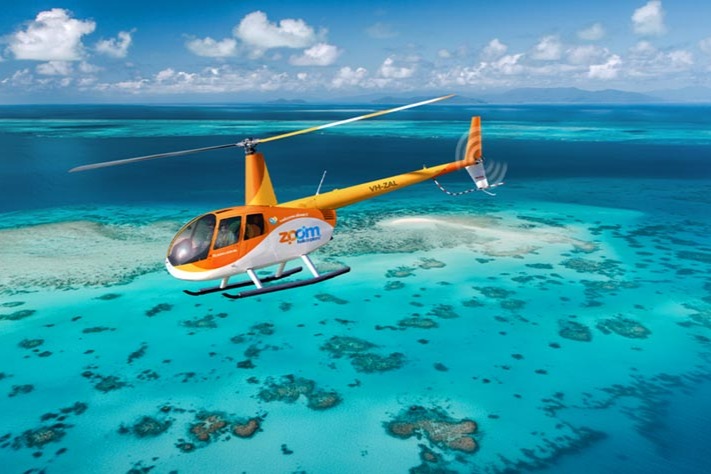 大堡礁直升機觀光之旅（凱恩斯出發）