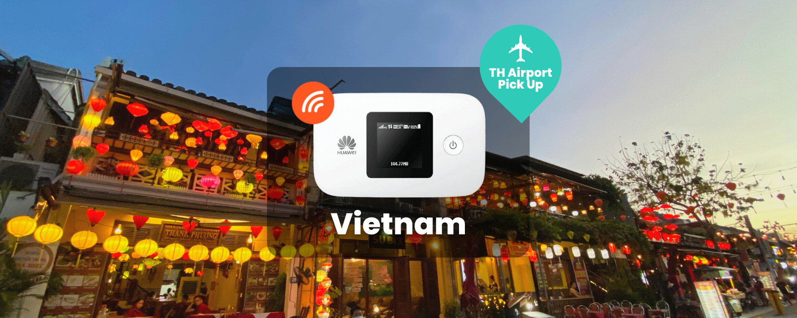 【特價】越南無限流量 WiFi 分享器（素萬那普機場／廊曼機場領取）