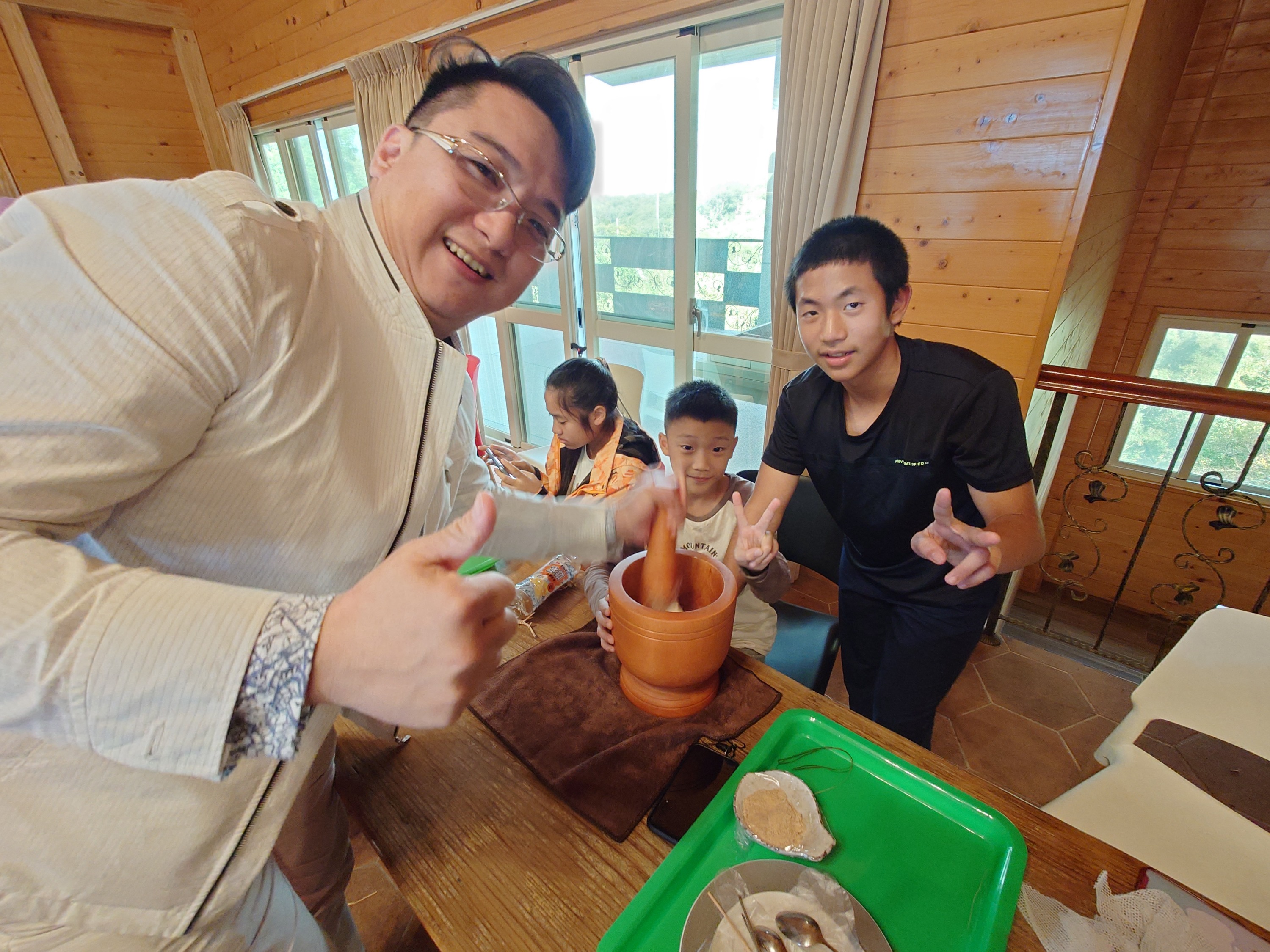 餅作り体験（苗栗）