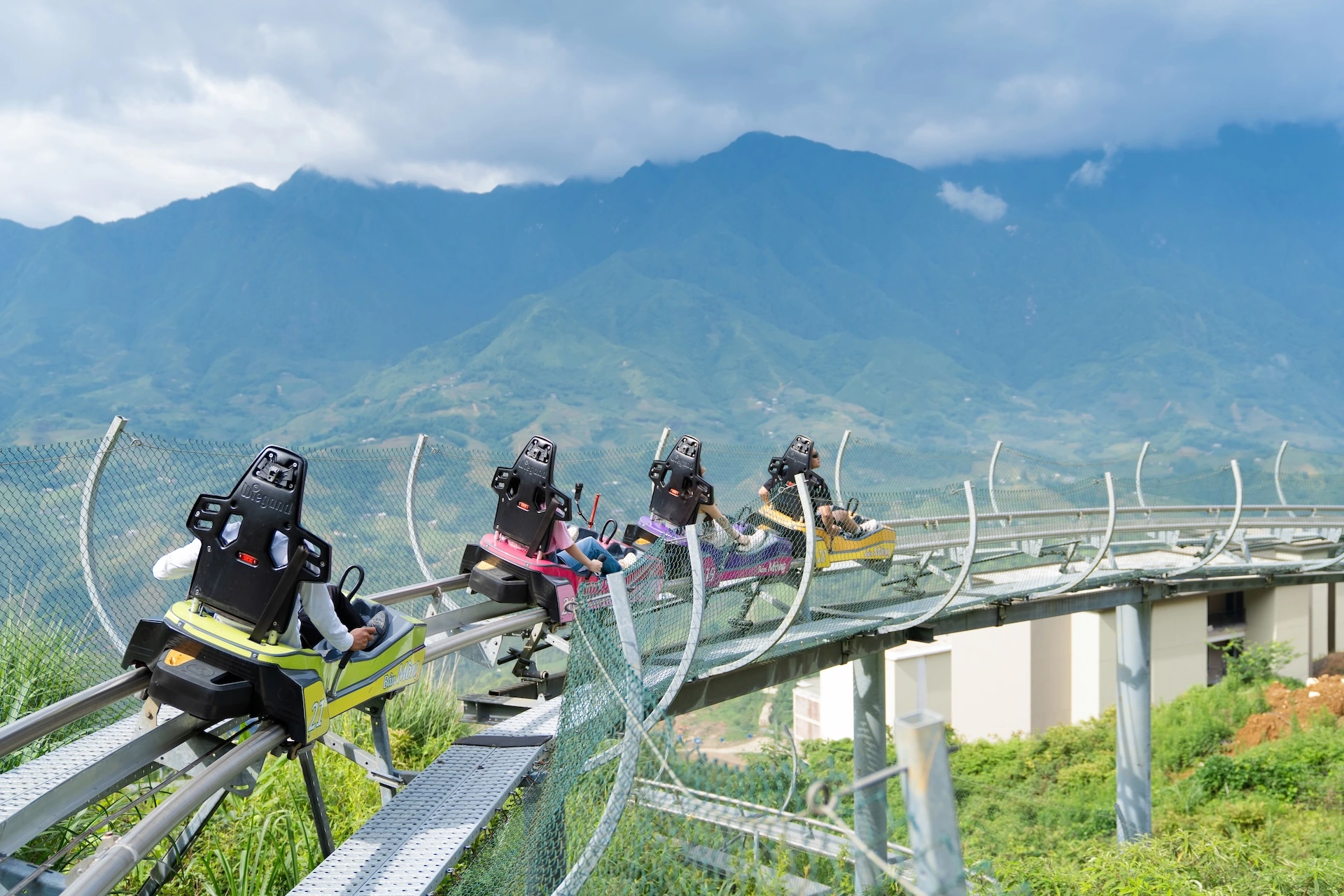Mong Village Alpine Coaster Experience in Sapa