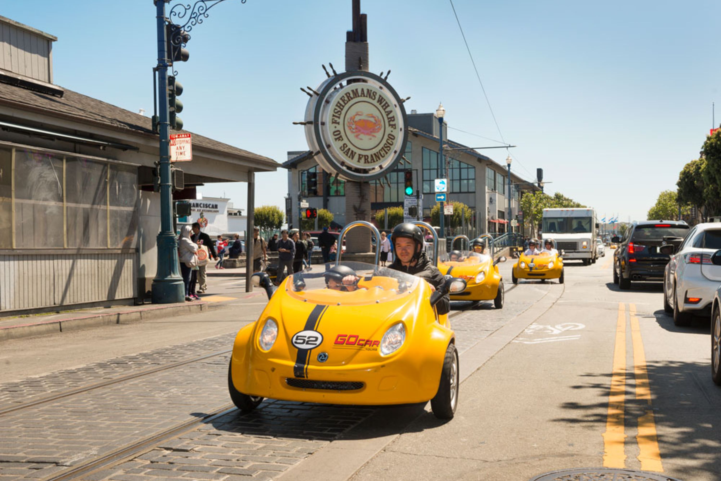 San Francisco 3-Hour Early Bird GoCar Tour